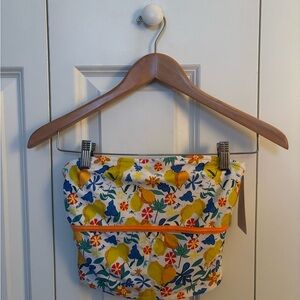 Floral Print Swim Top